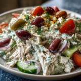 Tzatziki Chicken Salad Mediterranean Style