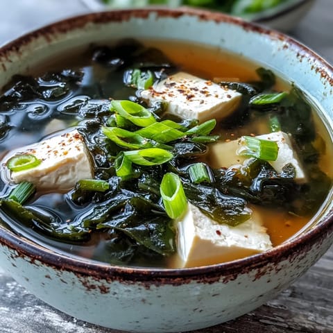 Miso Soup With Tofu