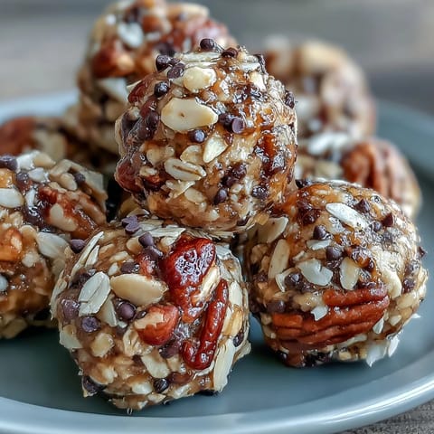 Nut-free energy balls with oats and honey, packed with sunflower and pumpkin seeds, perfect for school-safe snacking.
