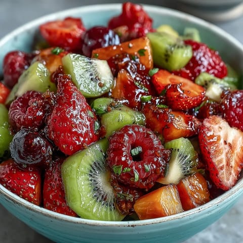 Spring Fruit Table Platter